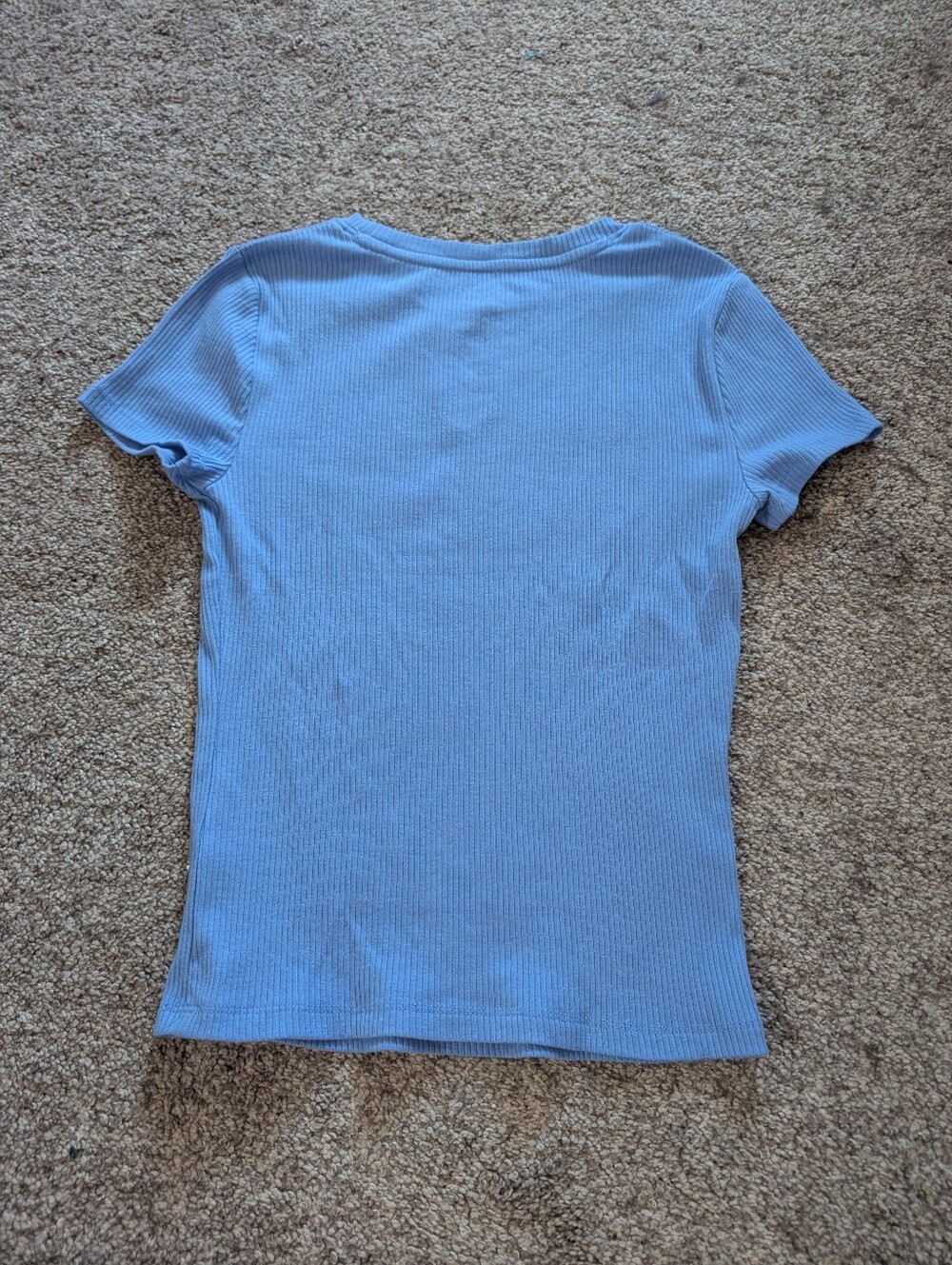 SO Ribbed Keyhole Top - Picture 2 of 6